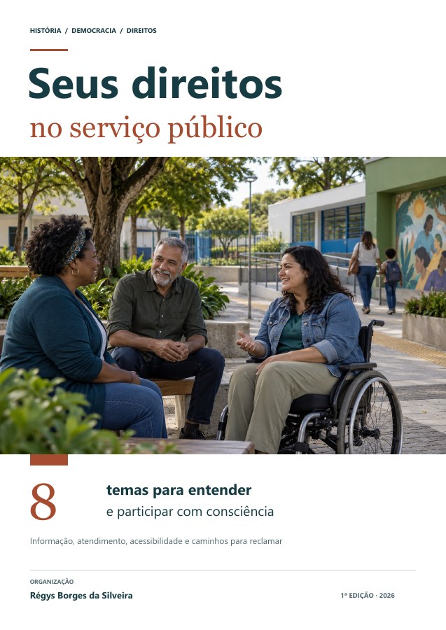 Capa da cartilha Seus direitos no serviço público