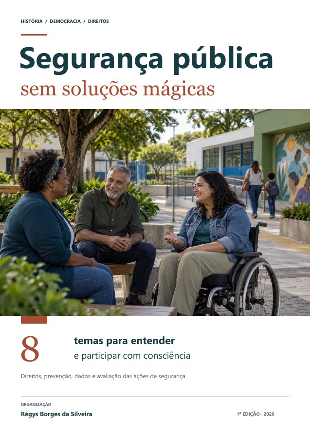 Capa da cartilha Segurança pública sem soluções mágicas