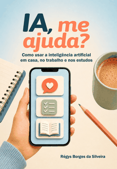 Capa do livro IA, me ajuda?