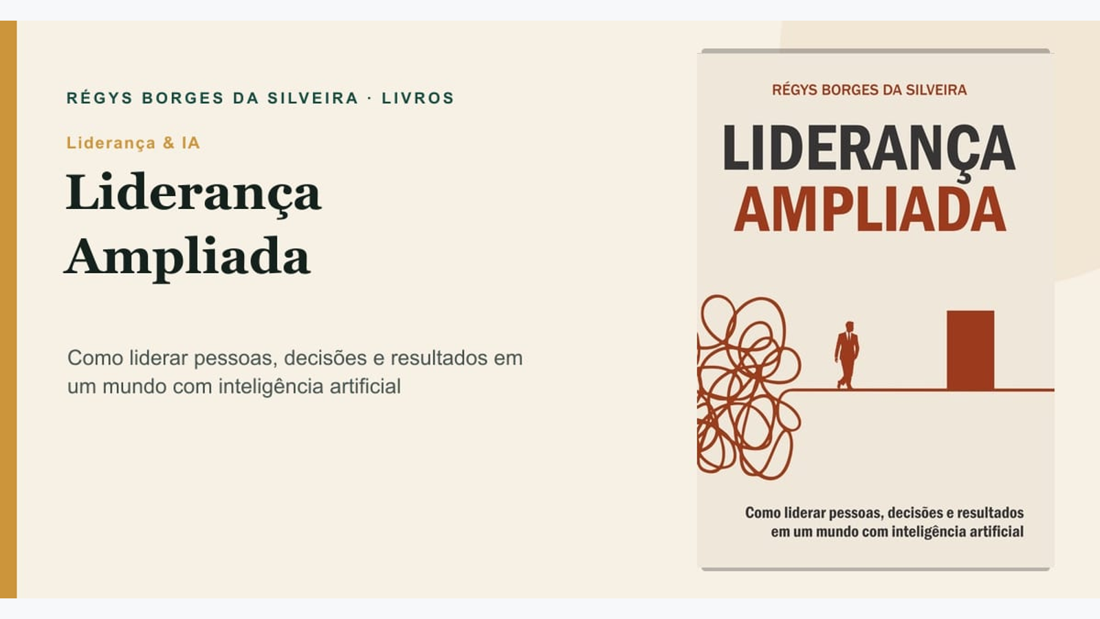Líder analisando informações com apoio de inteligência artificial sem abrir mão do julgamento humano