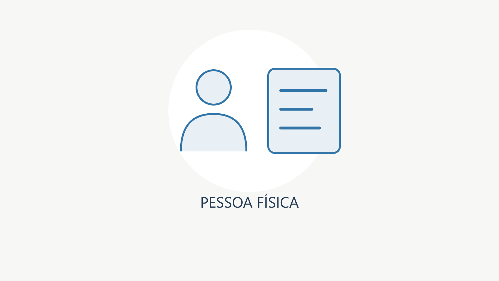 Ilustração editorial de pessoa física com registros relacionados e controles verificáveis.